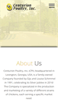 Mobile Screenshot of centurionpoultry.com